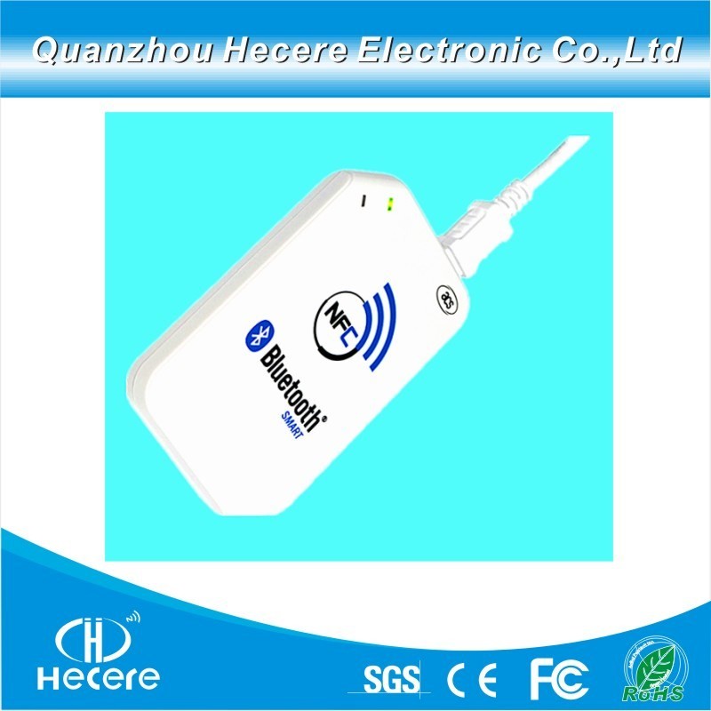 Buy cheap Android RFID NFC Reader and Writer 13.56MHz MIFARE Card Reader with Bluetooth from wholesalers