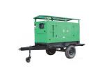 Buy cheap 200 Kw 100kva Cummins Trailer Mounted Diesel Generator powered by 4B3.9-G2 Engine from wholesalers