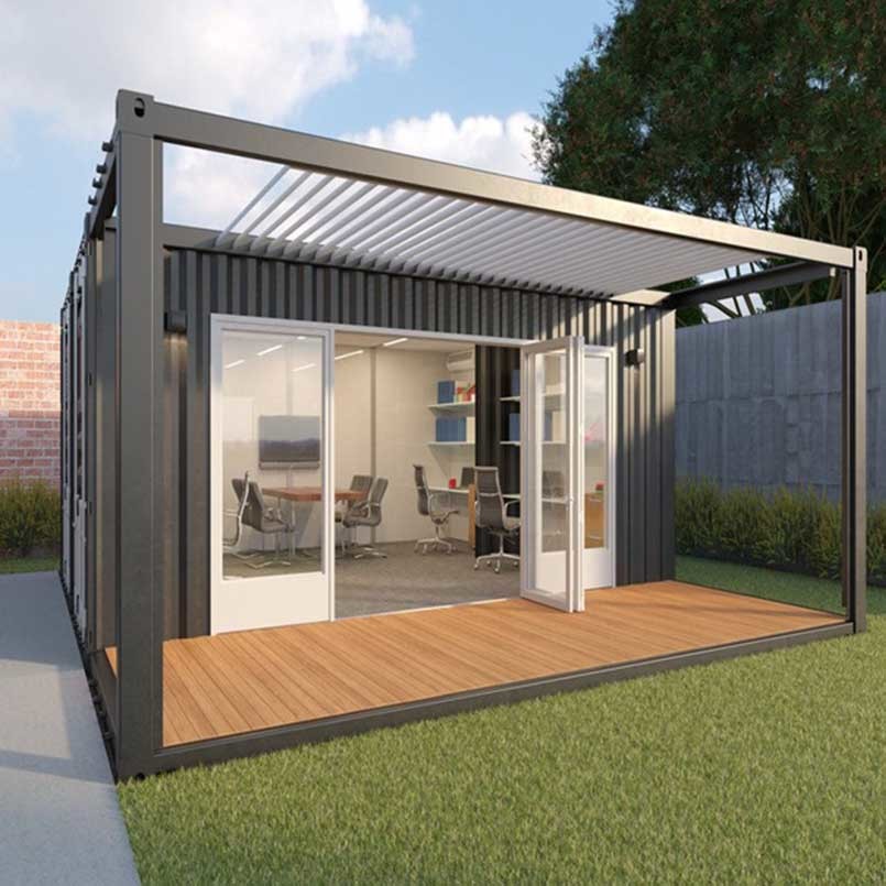 Buy cheap Zontop Customized Design 1 Storey Two Bedroom Quick Built Durable Steel Structure  Prefab House from wholesalers