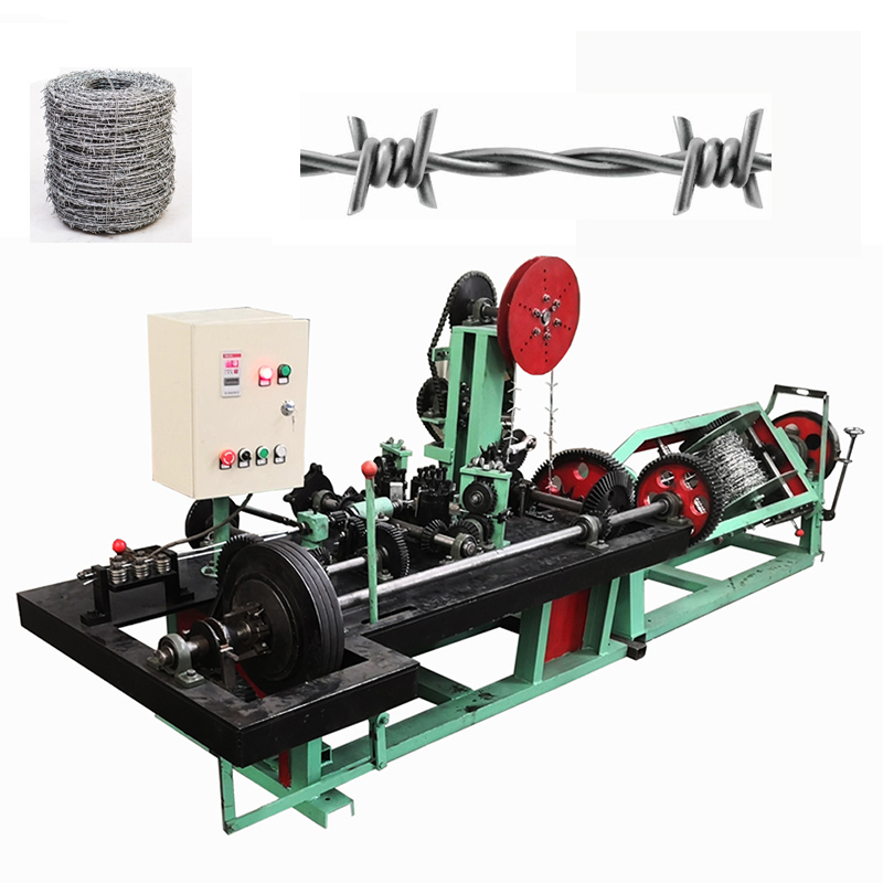 Buy cheap cheap price double strand barbed wire fence making machine from wholesalers