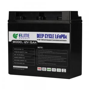 Buy cheap 3000 Cycle 12V 15Ah 192Wh Portable Li Ion Battery Small Size product