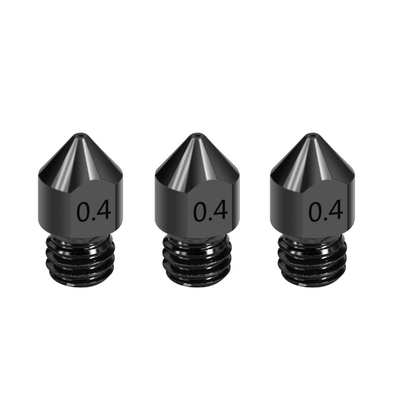 Buy cheap 13x5.78mm Hardened Steel 3D Printer Nozzles MK8 Extruder Silver product
