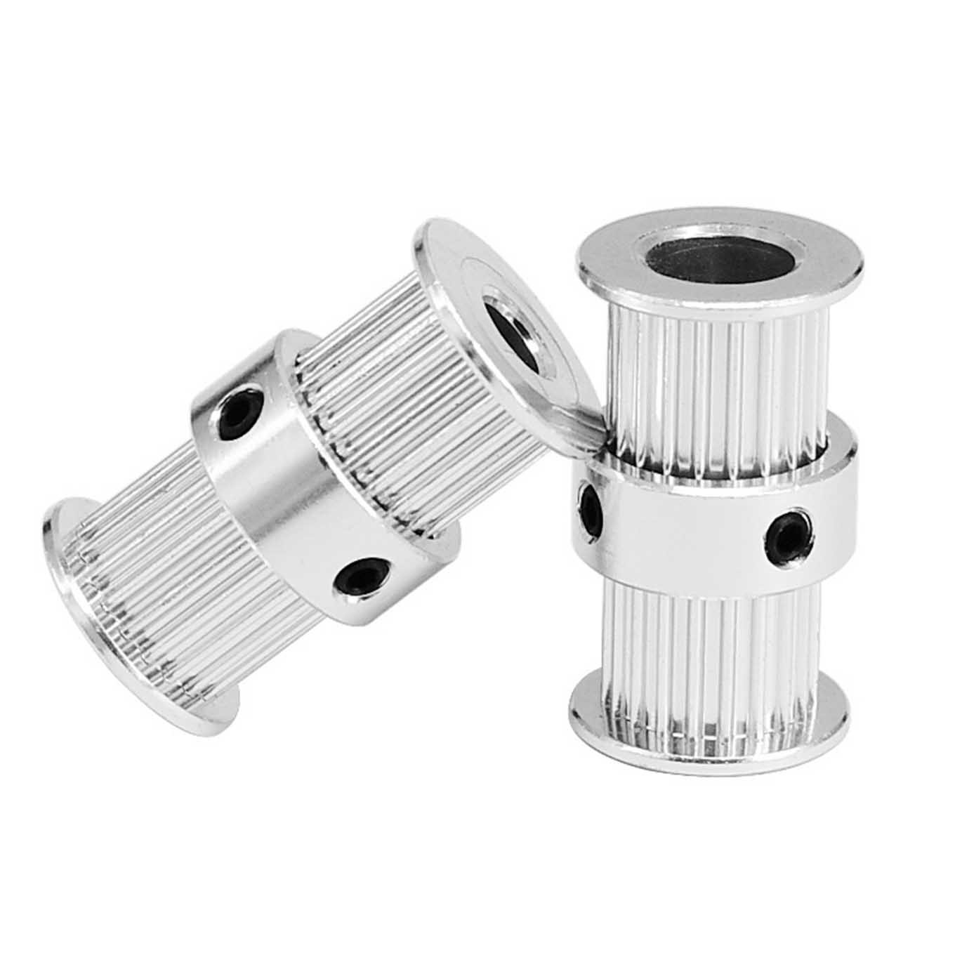 Buy cheap Synchronous Alloy GT2 20T 3D Printer Timing Pulley Double Head Bore product
