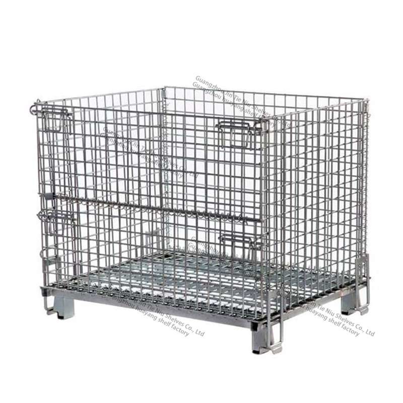 Buy cheap ODM Warehouse Storage Cages 500kg Wire Security Powder Coated product