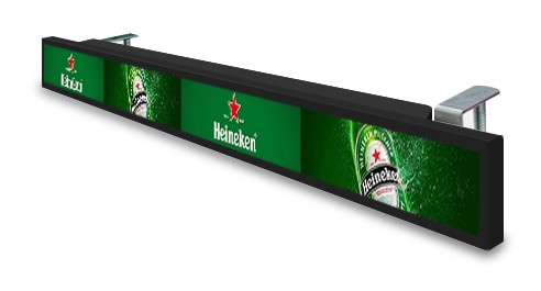 Buy cheap Shelf Edge Stretched Bar Lcd Android 27.6" Advertising Digital Signage 500 Nits product