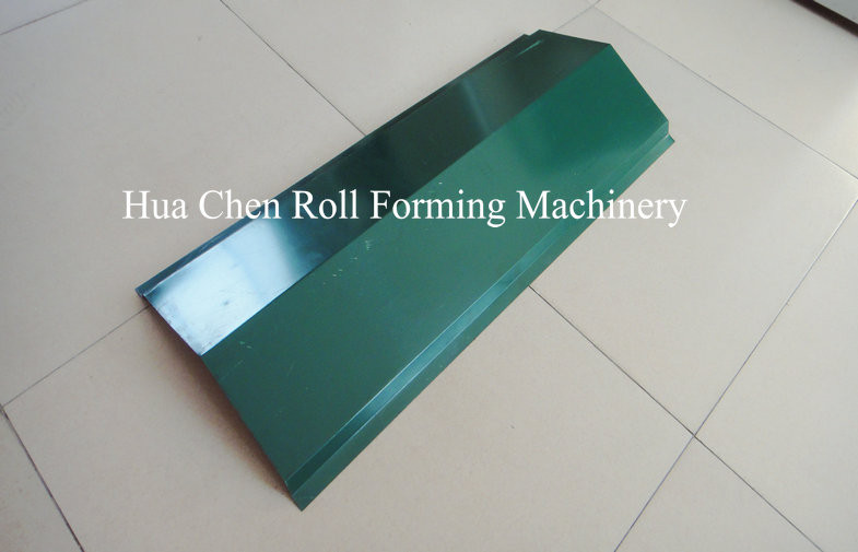 Buy cheap Galvanized Metal Roof Ridge Cap Roll Forming Machine with 2 Years Warranty from wholesalers