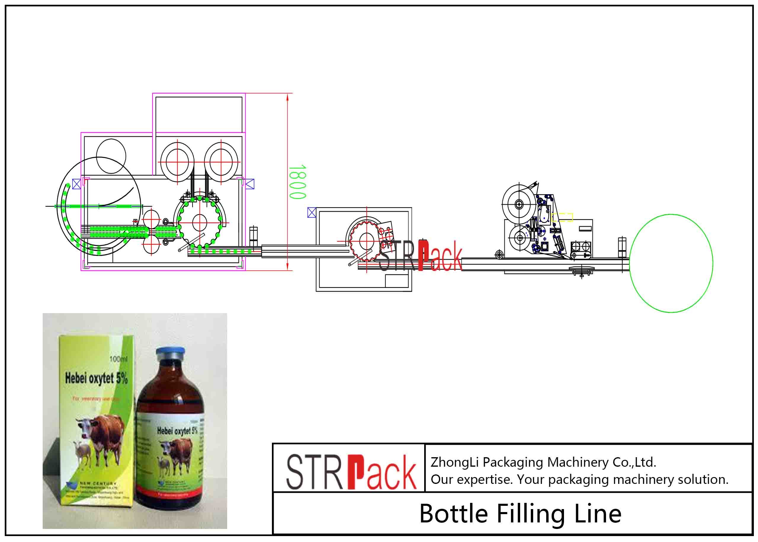 Buy cheap Veterinary Medicine Liquid Bottle Filling Line / Bottle Liquid Filling Machine Line from wholesalers