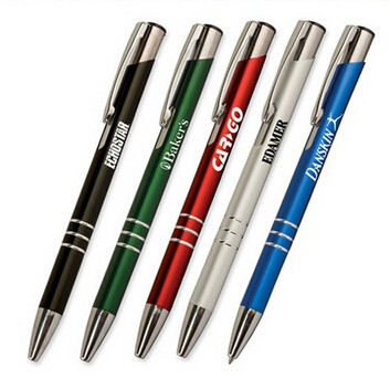Buy cheap Shinning Metal promotional Ballpoint Pen for Aluminium ballpoint pen laser engraved from wholesalers