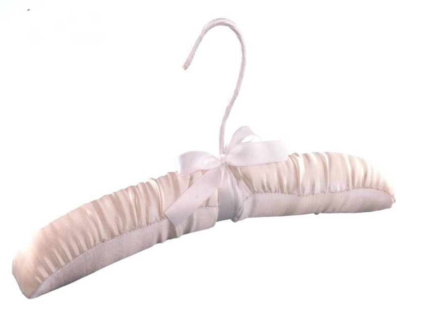 Buy cheap Wholesale Fabric Satin Padded Baby Clothes Hanger from wholesalers