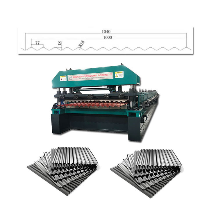 Buy cheap Steel Corrugated Roofing Sheet Rolling Forming Machine PPGI Material from wholesalers