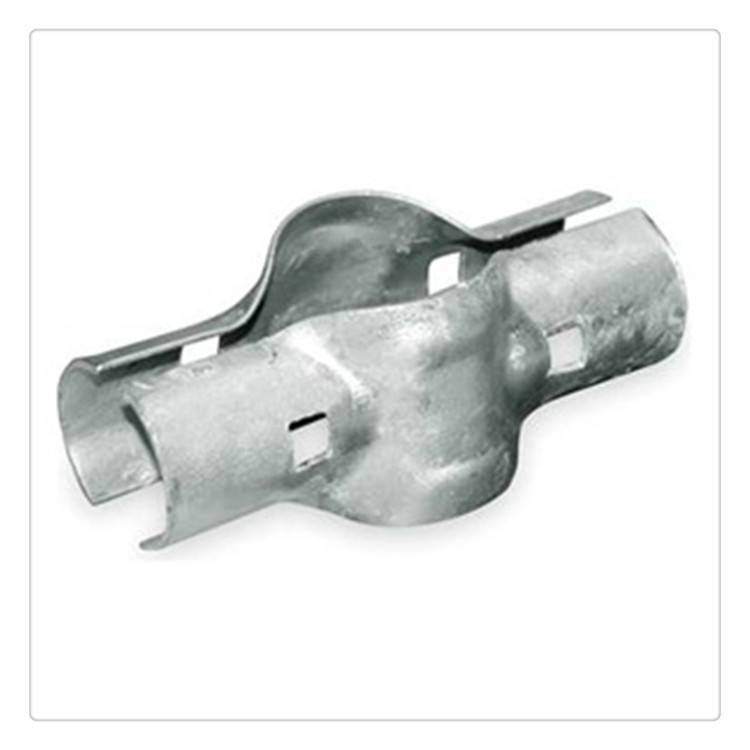 Buy cheap Customized Chain Link Fence Rail Clamps Hot Dipped Galvanaized Pvc Coated from wholesalers