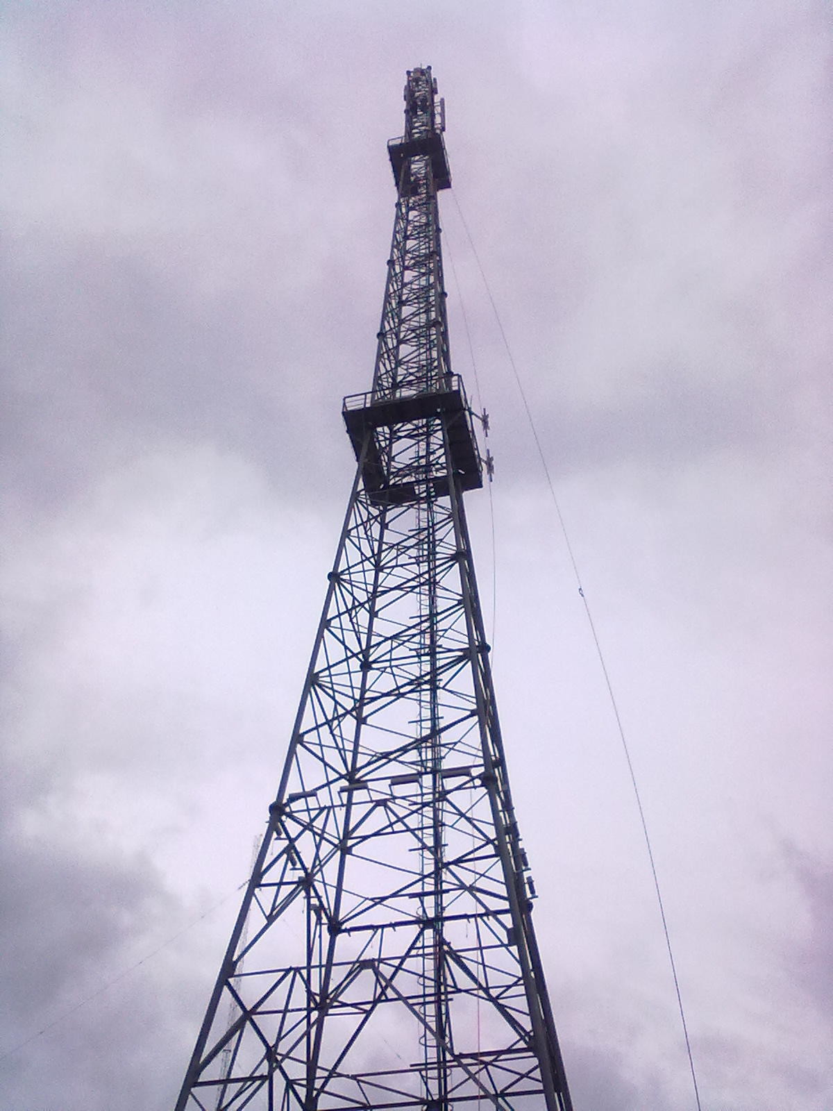 Buy cheap Support 30 40 45 50 Meter Radio Antenna Tower Angular Telecom product