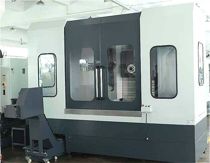 Buy cheap Lower Noise Horizontal CNC Machine Germany Siemens 5 Axis Milling Machine product
