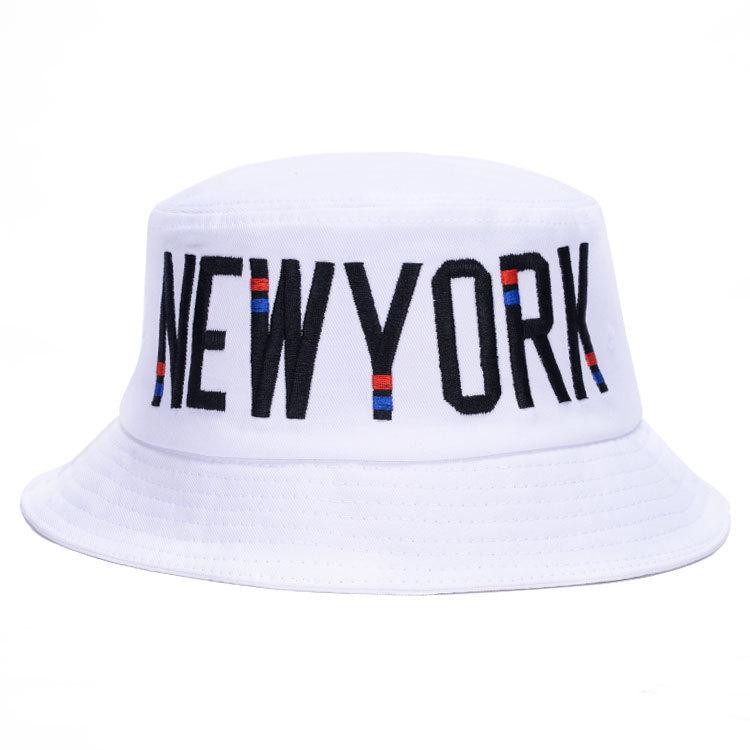 Buy cheap Embroidery New York Style Fisherman Bucket Hat 100% Polyester Fabric product