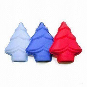 Buy cheap Christmas Tree Cake Pans, Various Colors, Made of 100% Food Grade Silicone, LFGB-approved product