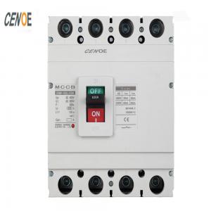 Buy cheap CM1 3/4 Poles 6~1600A White/Transparent Quality Made in China Factory Moulded Case Circuit Breaker MCCB product
