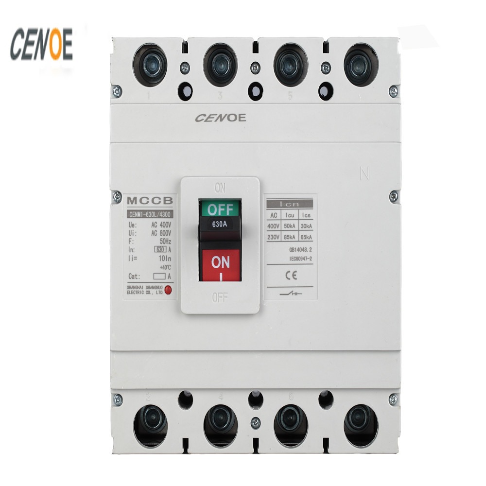 Quality CM1 3/4 Poles 6~1600A White/Transparent Quality Made in China Factory Moulded Case Circuit Breaker MCCB for sale