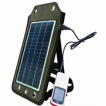 Buy cheap Portable Solar Charger, Apply to Charging Outdoor, 6V/830mA Solar Panel Output from wholesalers