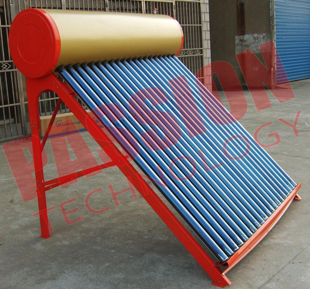 Buy cheap Practical Vacuum Tube Solar Water Heater With Stainless Steel Bracket from wholesalers