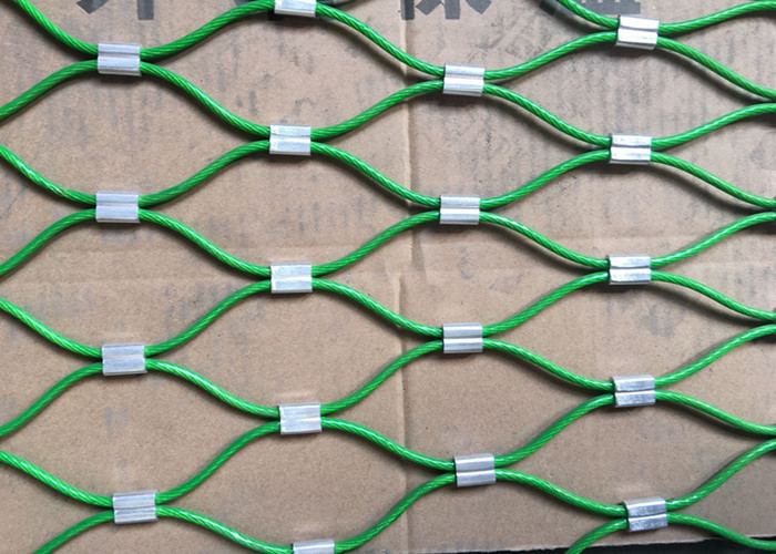 Buy cheap Softly Flex Decorative Wire Mesh Fencing , PVC /  Nylon Woven Rope Mesh from wholesalers