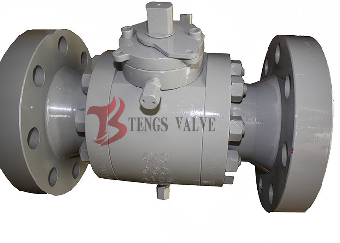 Buy cheap Forged Steel Three Piece Ball Valve Trunnion Mounted Soft Seated 150LB - 2500LB from wholesalers