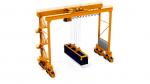 Buy cheap OEM Rubber Tyre Double Girder Container Gantry Crane With Overload Protection from wholesalers