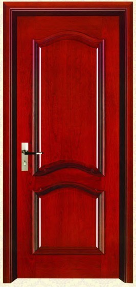 Buy cheap Red meranti wood painted wood door for interior from wholesalers
