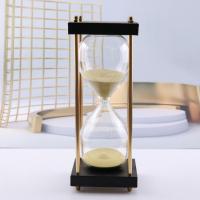Buy cheap Four Pillar Wooden Hourglass Egg Timer 15 Minute 25 Minute Color Customized product