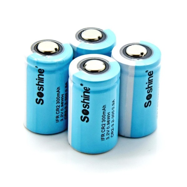 Buy cheap LiFePo4 battery 15266( IFR CR2) 3.2V 300mAh product