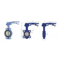 Buy cheap Lugged  Wafer  Type Butterfly Valve With Handle , Electrically Operated Butterfly Valve product