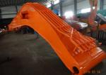 Buy cheap Orange Long Reach Excavator Booms Heavy Duty Larger Work Range With Lamp Bracket from wholesalers