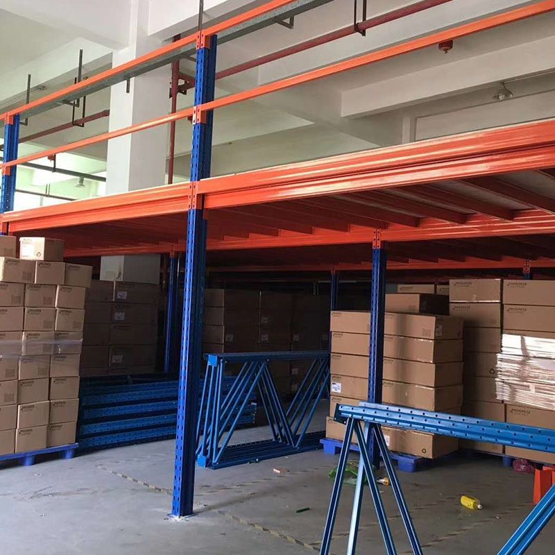 Buy cheap 5000kg Storage Mezzanine Platform SGS Warehouse Mezzanine Flooring Rack from wholesalers