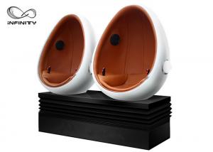 Buy cheap 12D Movie Virtual Reality Station 9D Egg VR Cinema With Smoke / Fog / Leg Sweep product