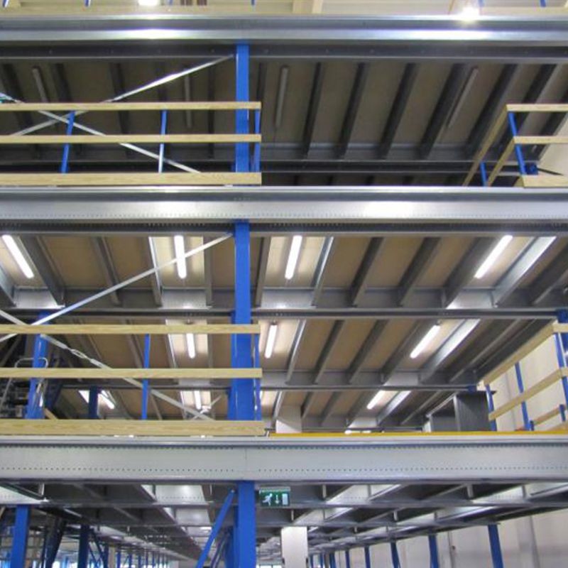 Buy cheap 3.5T Mezzanine Racking System Multi Level Mezzanine Platform Shelf product