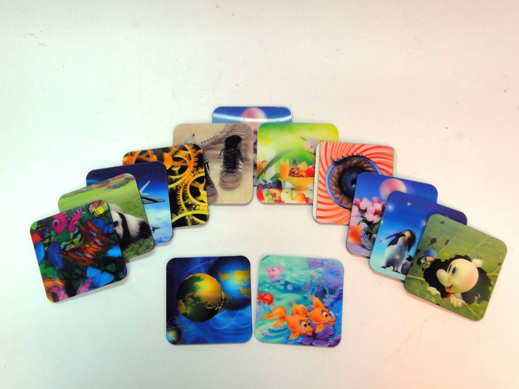 Buy cheap 0.45MM or 0.58MM thickness 3d- lenticular-printing business cards with 3D or flip effect or animation sell in Vietnam product
