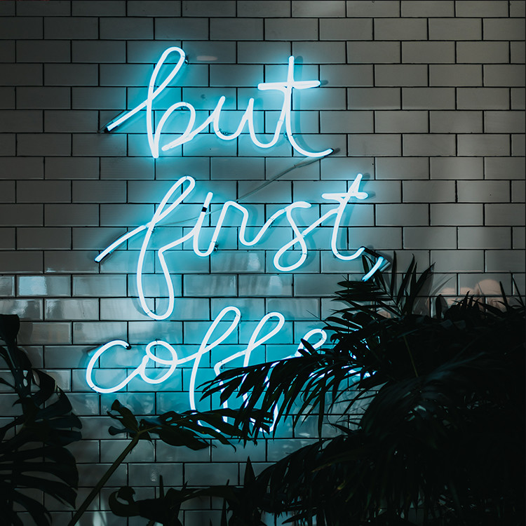 Buy cheap Restaurant Coffee Neon Letter Sign 30-240cm Personalized product