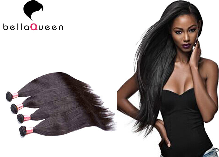 Buy cheap Professional Black Women Silky Straight Human Hair Extension No Shedding product