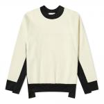Buy cheap Men Fleece Crew Neck Sweatshirt Loose Fit Paneled Long Sleeve Sweatshirt from wholesalers