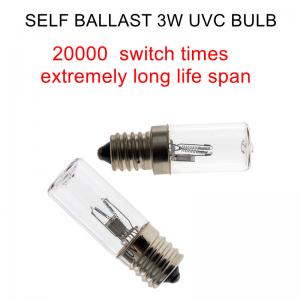 Buy cheap 4W Ozone UVC Light Cabinet Bacteria Disinfection Germicidal E14 UV Light product