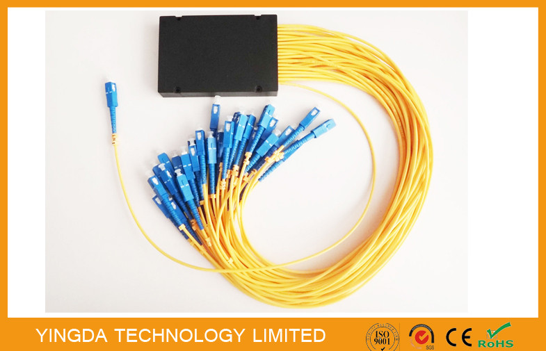Buy cheap 1:16 Fiber Optic Plc Splitter Box, Optical Fiber Splitter Module g657a2 Corning Fiber Cable from wholesalers