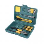 Buy cheap 11-Piece Tool Set - General Household Hand Tool Kit with Plastic Toolbox Storage Case from wholesalers