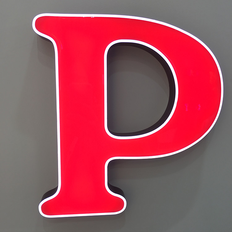 Buy cheap Solid Acrylic 3d Letter Sign 3mm 6500k Led Channel Durable product