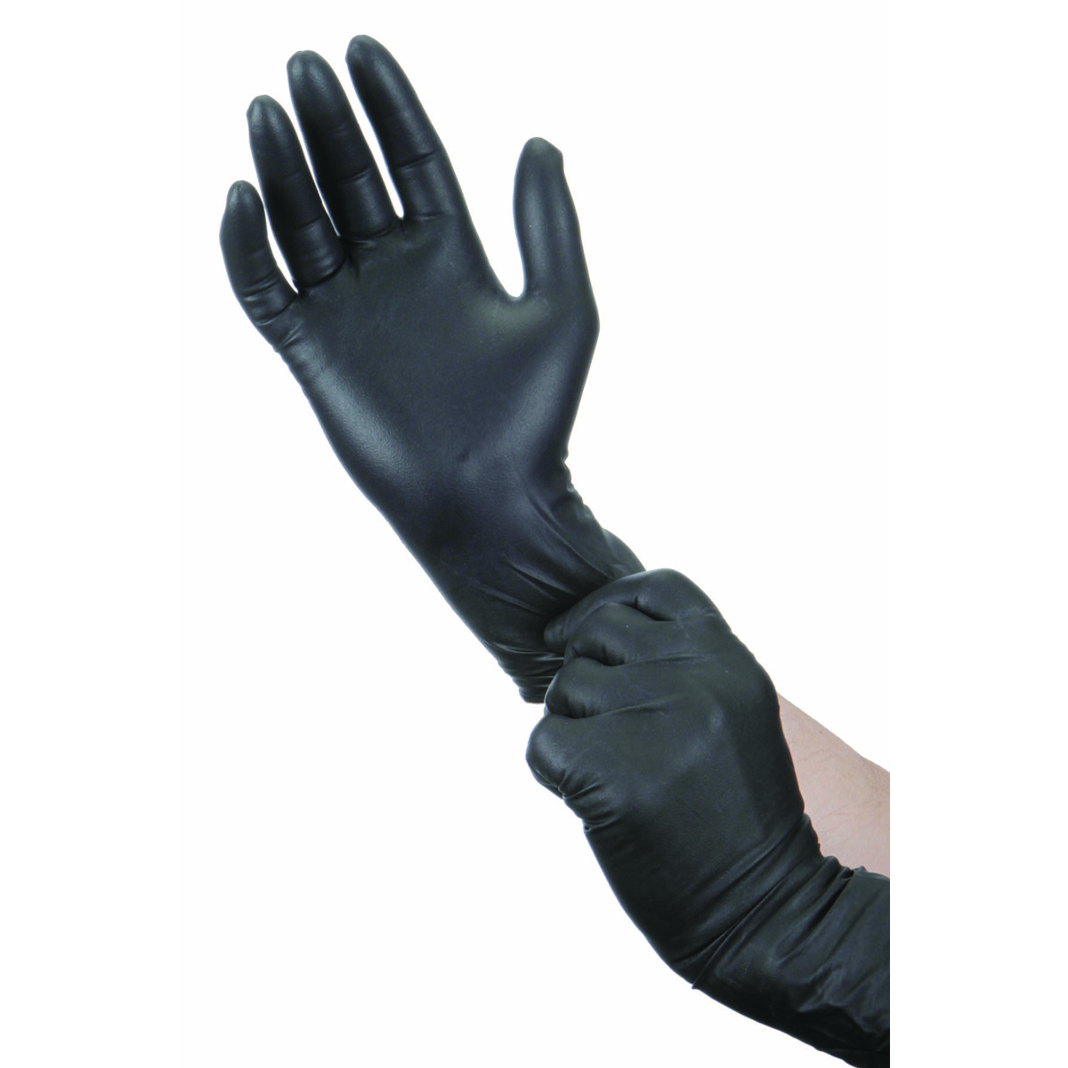 Buy cheap Long Cuff Xxl Disposable Nitrile Gloves Small Medium Size product