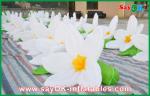 Buy cheap White Flower Chain Inflatable Lighting Decoration Oxford Cloth For Wedding Decoration from wholesalers