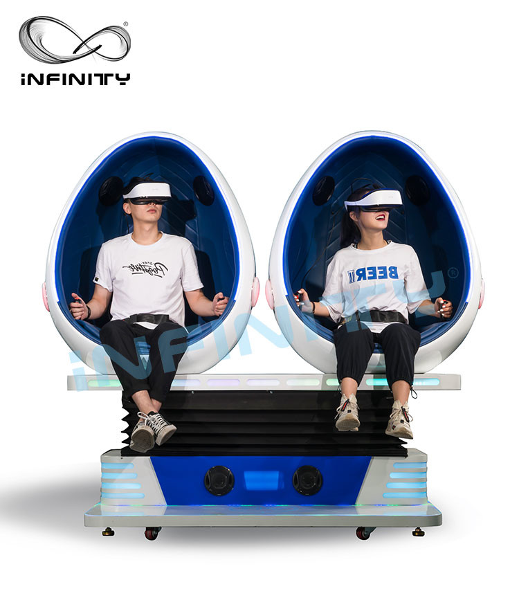 Buy cheap INFINITY Amusement Equipment 9D VR Cinema / Virtual Reality Simulator Games For Theme Park product