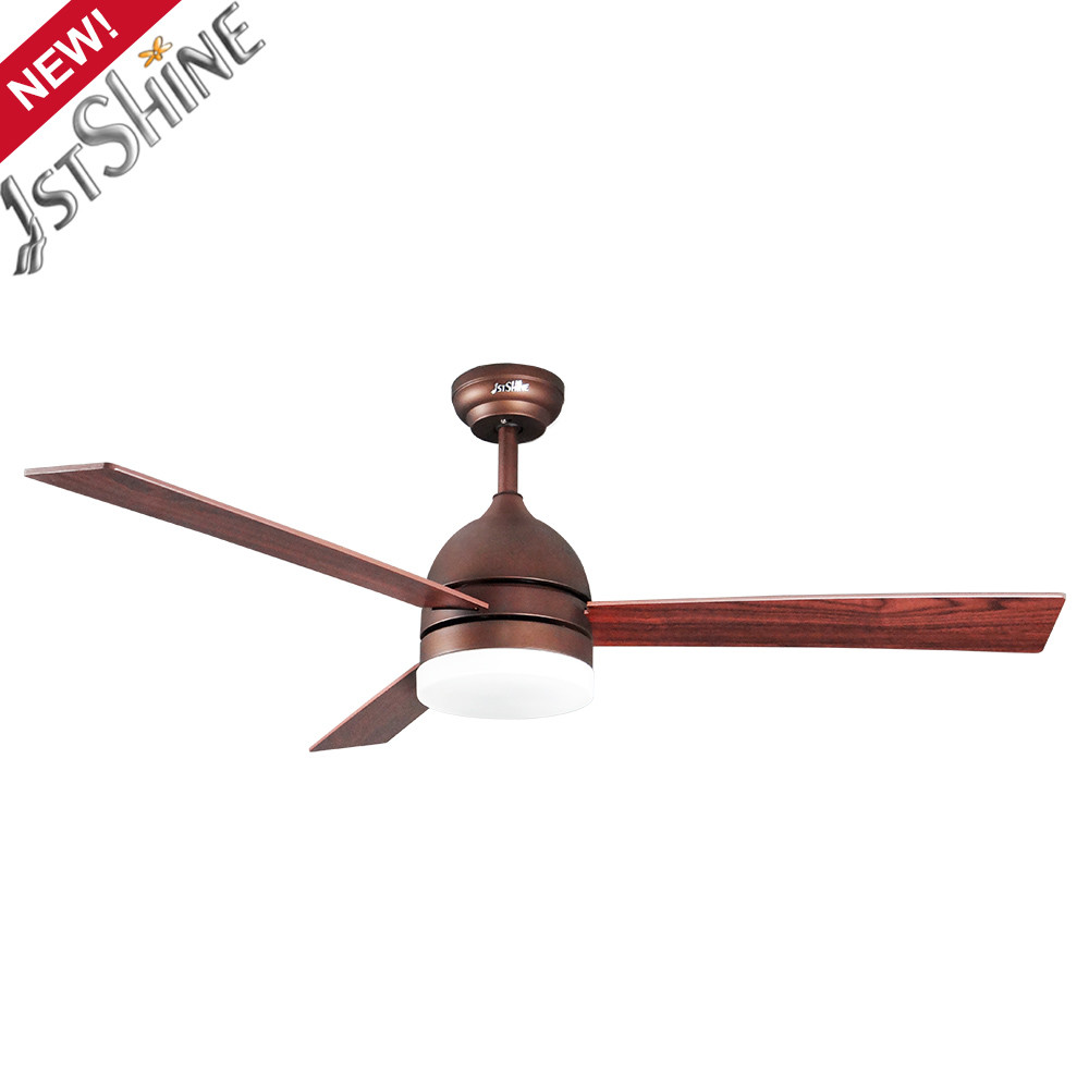Buy cheap 3 Plywood Dimming Modern LED Ceiling Fan 52 Inch Three Speeds from wholesalers