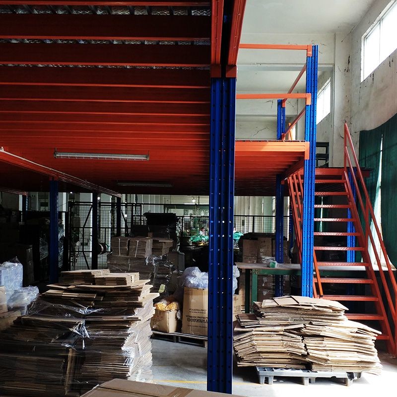 Buy cheap Multi Level Storage Mezzanine Rack 12000mm Mezzanine Flooring Systems product