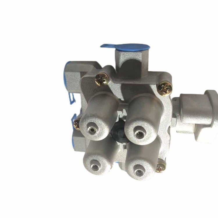 Buy cheap J5P Chassis FAW Truck Parts 3515025-385 Four Circuit Protection Valve Transit Exchange Purpose from wholesalers