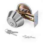 Buy cheap High Security SUS304 Single Cylinder Deadbolt Door Locks Plated Nickel Finish from wholesalers