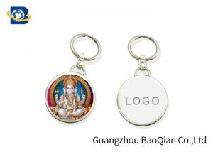 Buy cheap Religion Lenticular Keychain 3D Printing Service Indian Gold Indian Buddhism Picture product